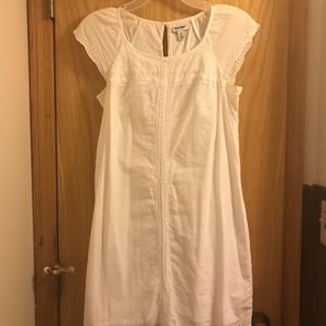 White sun dress